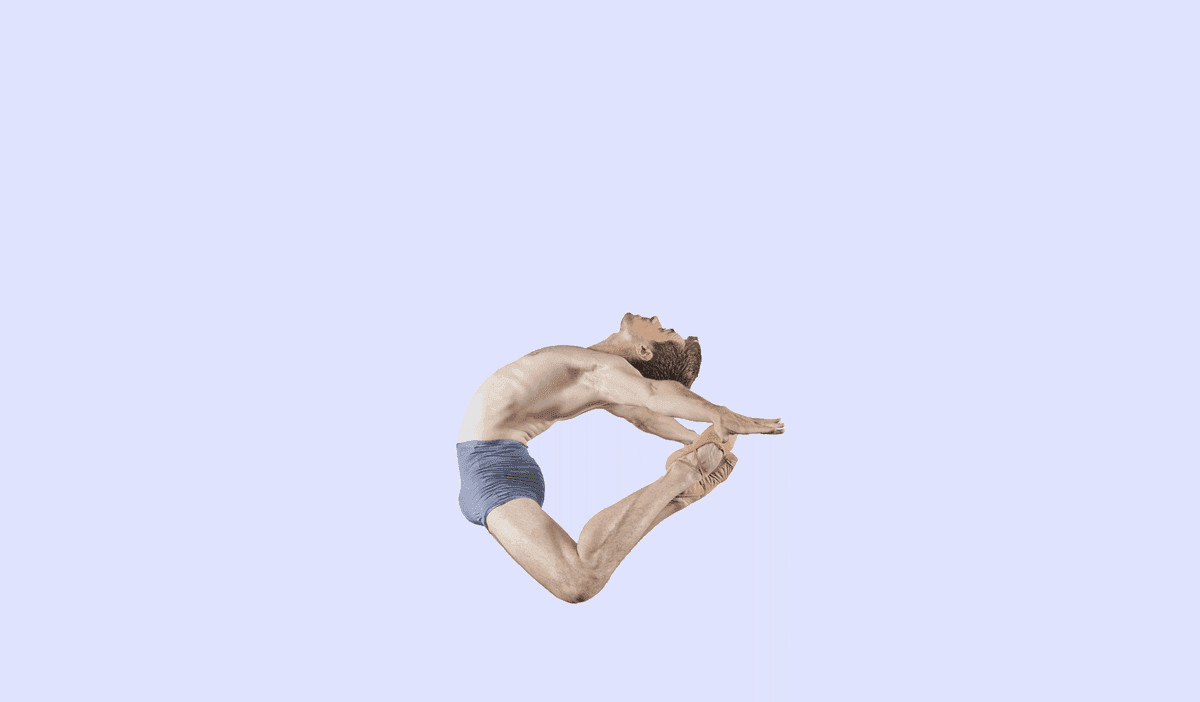Ben Cook, former GLDS pupil and great-grandson of Geraldine Lamb, mid contemporary pose
